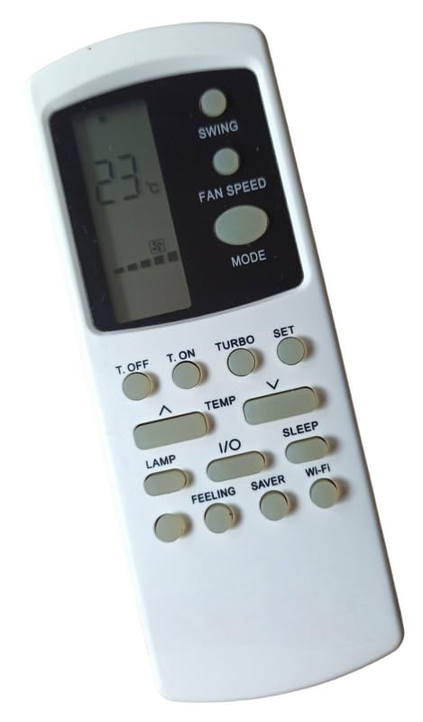 Image of Ehop AC-31B Compatible Remote Control for Voltas AC with Turbo,Lamp and WiFi Function