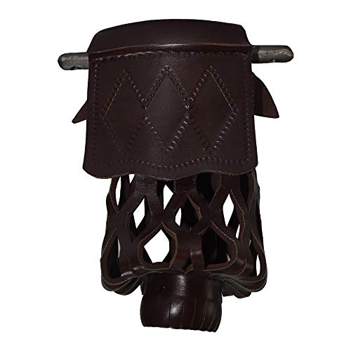 East Eagle PU Leather Pool Table Billiard Table Pockets Diamond Pattern Shield Set Included Screws (Dark Coffee) - Thumbnail 5