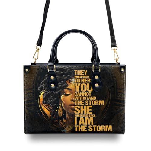 Image of Sistabag Leather Handbag For Black Women - Large Size Leather Totebag - Christmas Gifts For Women, Christmas Purse For Mom
