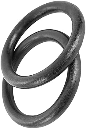 Gymnastics Rings，Pulling Rings for Physical Traini 1 Pair Fitness Gym Rings Pull-Up Rings Gymnastic Ring for Body Strength Chin Up Training Workout