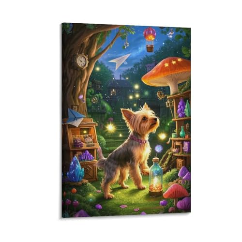 Impression Yorkshire Terrier le cadeau idéal pour passionné de chiens