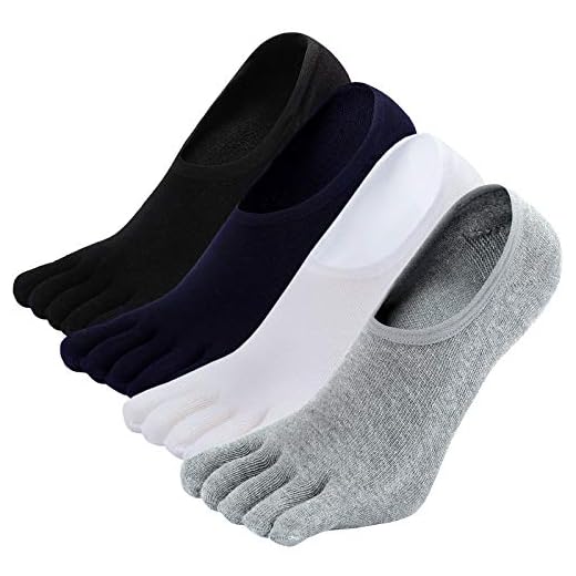 Calcetines con cinco 5 dedos hombre