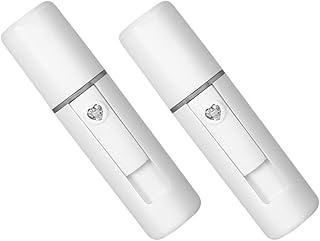 FOMIYES 4piezas Humidificador Facial Multifuncional De De Niebla Para Cuidado Piel Dispositivo De Hidratación Portátil Color Blanco