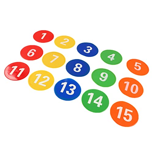 Marcador de carpete, visibilidade ideal para esportes, número de piso, marcador 5 cores brilhantes 2