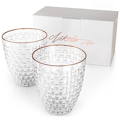 Nikita By Niki Juego de vasos de cóctel (oro rosa) Cover