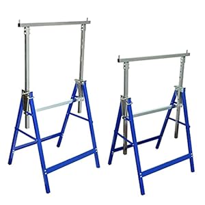 vidaXL 2x Höhenverstellbarer Sägebock 140099