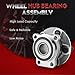 513220 Front Wheel Hub and Bearing Assembly Compatible with 2005-2014 Subaru Outback, 2005 2006 2007 2008 2009 2010 2011 2012 2013 2014 Subaru Legacy Front Wheel Bearing 5-Lug w/ABS