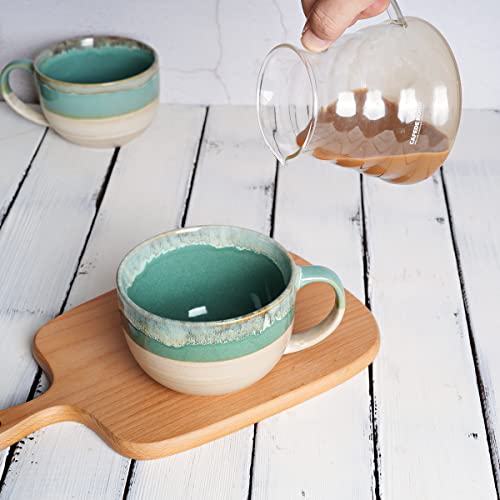 Bosmarlin Ceramic Jumbo Coffee Mug Set Of 2 thumb #4