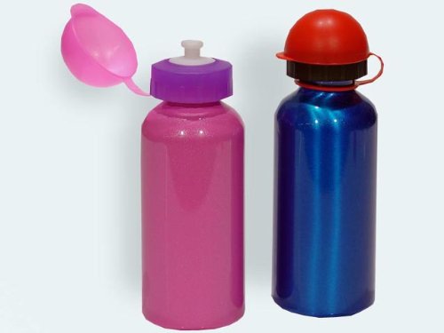 Aluminium drinking bottle 0.4 l 2-f