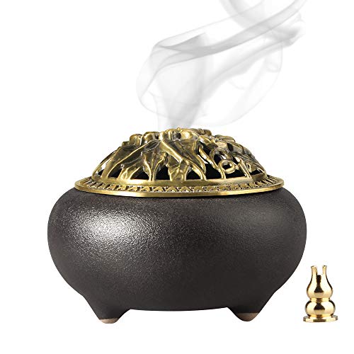 Tomorotec Dual Use Stick Incense Burner and Cone Incense Holder, Attom Tech Home