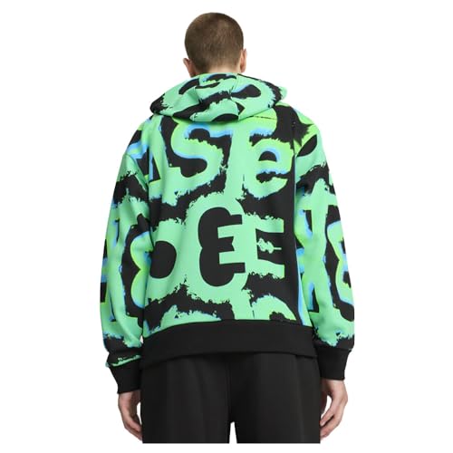 PUMA Mens Mapf1 Neon Energy Graphic Hoodie Casual Outerwear Casual - Black - Size XL4