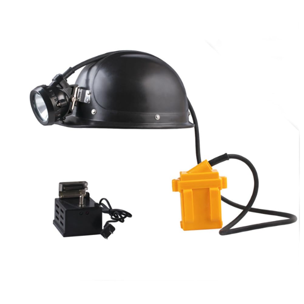 HYZHANHONG Super Bright LED Mining Headlamp, Rechargeable Underground Headlamp Lamp Miners Headlamps Flashlight for Tunnel, Coal Mine, Construction Work