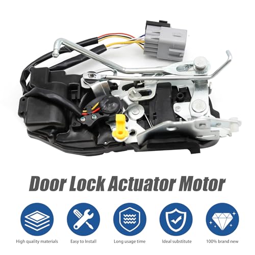 Image of 69030-04010 Door Lock Latch Actuator Assembly Front Right Side, Replacement for Toyota Tacoma 1998-2004 2.4L 2.7L 3.4L, Replaces 931-493