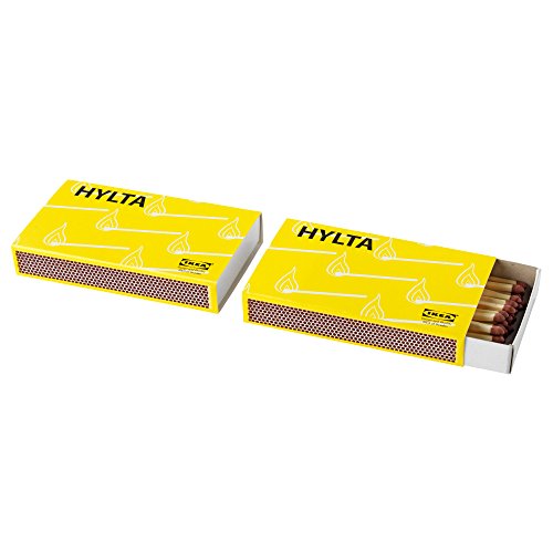 Boîte d'allumettes HYLTA longue pour feu de bois poêle et insert