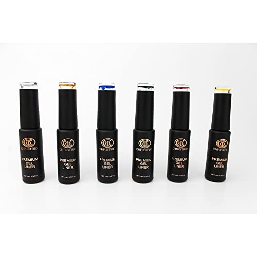 Set de 12 delineadores en gel Christrio Premium miniatura 2