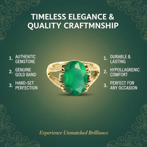Image of 55Carat Choose Your Color Genuine Stone Ring 18K Gold Plated Oval Handmade Jewellery for Gift Sizes 4-13