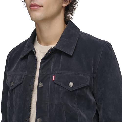 Image of Levi's Men's Faux Leather Classic Trucker Jacket