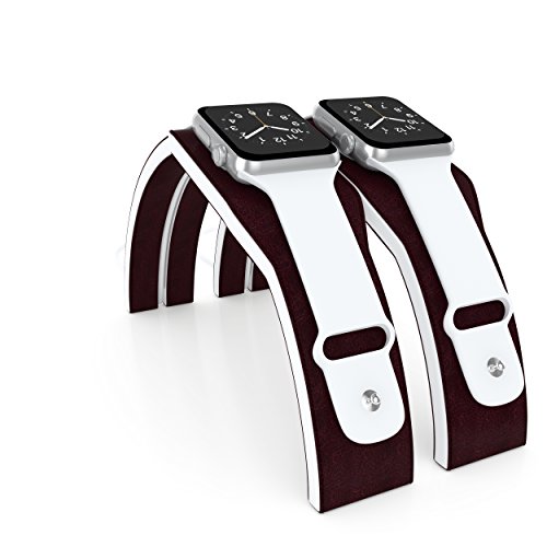 Apple Watch Stand,XIEMIN 2pcs Rainbow Bridge Charging Stand Charger Docking Station Holder for Apple Watch Iwatch 38MM/42MM