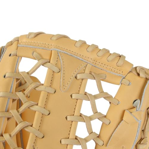 MIZUNO 軟式用グローバルエリートHSELECTIONSIGNA 外野手用:サイズ16N ブロンド 16N 6枚目