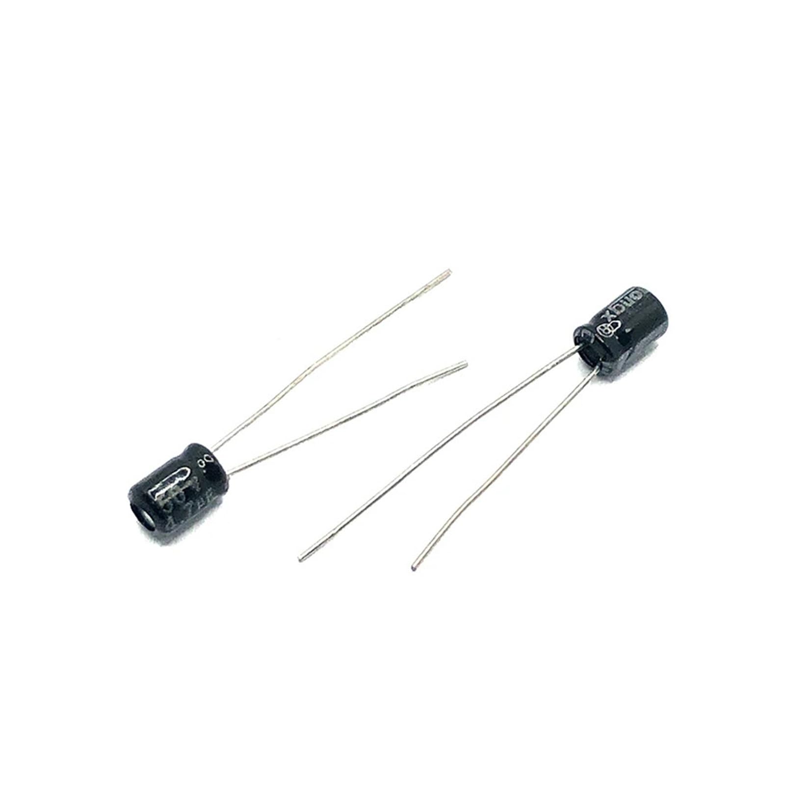 Condensateurs 4.7uf 50V miniatures pour réparer une carte mère ou un équipement TV