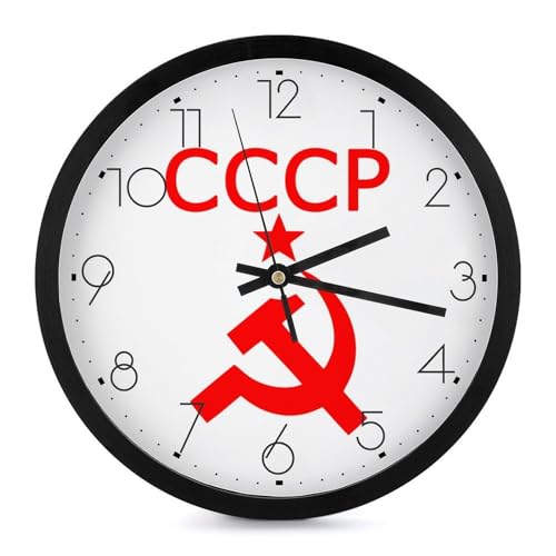 Regalo ideale: l'orologio da parete bianco si fonde bene con molti mobili diversi, pareti colorate o murali decorativi, è un'idea come regalo speciale per compleanno, Capodanno, Pasqua, Ringraziamento e regali di Natale per amici e familiari