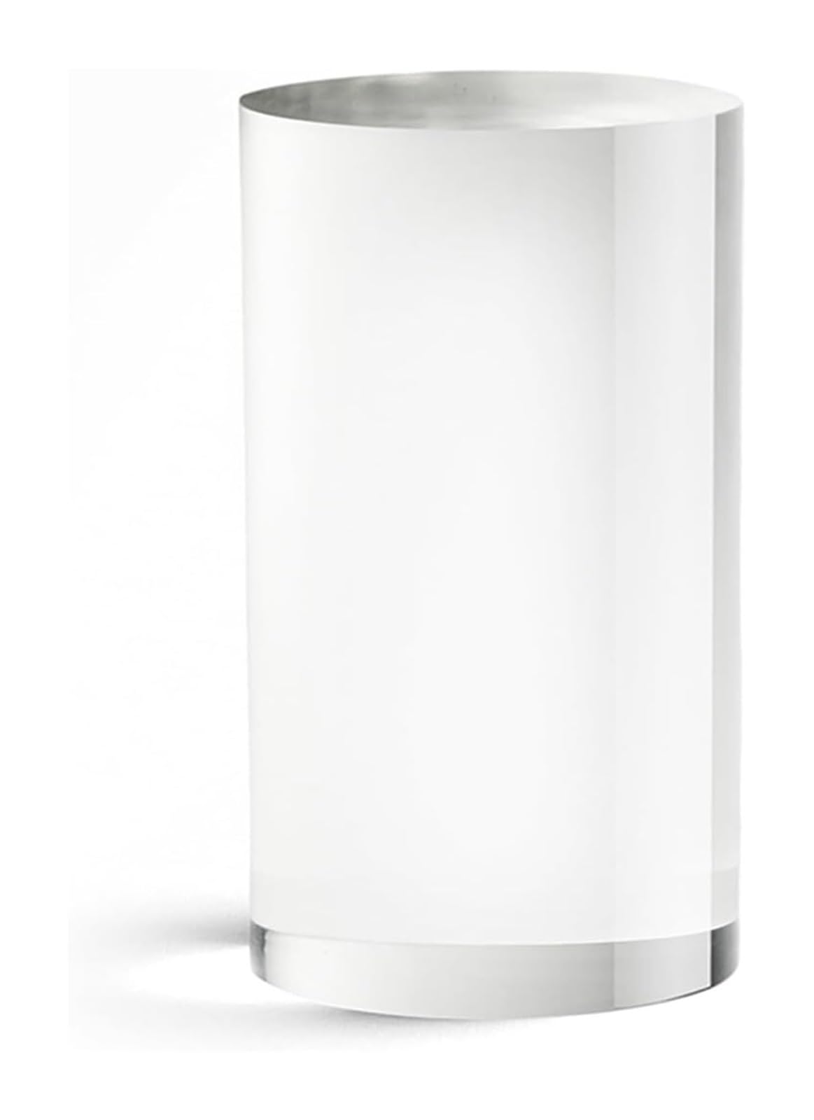 LQZAXSRDR Clear Acrylic Display Block, Acrylic Display Block Clear Cylinder Stand 5cm Diameter 120-300mm Height(Height 120mm)