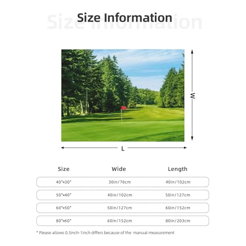 Couverture de lit golf EdWal le cadeau idéal pour golfeur - 8