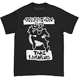 Operation Ivy Men's Take Warning T-Shirt Small Black