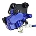 PRO BAT Front Disc Brake Master Cylinder Caliper + Front Disc Brake Plate Replacement + Brake Pad Assembly for 50cc 70cc 90cc SSR 110cc 125cc Atomik SSR Apollo Chinese Dirt Bike Pit Bike, Blue