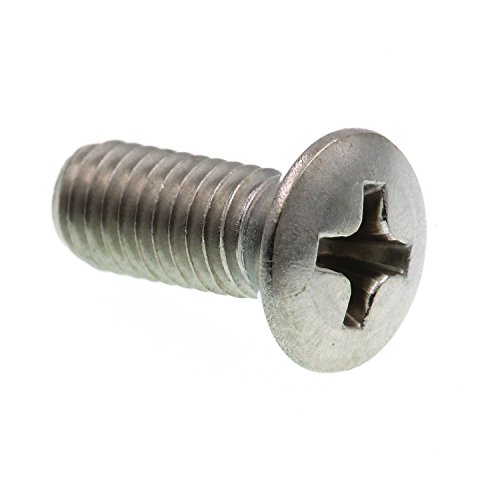 Prime-Line 9010789 Machine Screw, Oval Head Phillips, #10-32 X 1/2 in, Grade 18-8 Stainless Steel, Pack of 25 Prime-Line 9010789 Machine Screw, Oval Head Phillips, #10-32 X 1/2 in, Grade 18-8 Stainless Steel, Pack of 25