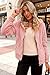 RISISSIDA Women Fleece Jacket Faux Fur Sherpa Short Coat with Hood Fall Spring Fuzzy Fluffy Furry Plush Lightweight Transitional Zip Up Hoodie Pink L