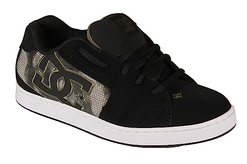Image of DC Mens Net Low Top Lace Up Casual Skate Shoe Sneaker