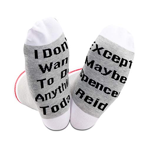 2 PAIRS Criminal Inspired Gift TV Show Novelty Causal Socks