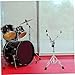 CONGARTENO Double-leg Snare Drum Stand Lightweight Portable Drum Bracket for Practice Pad and Performance Stable Support for Beginner and Professional Drummers