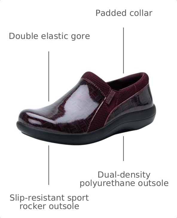 Image of Alegria Women's Duette Professional Slip On All-Day Comfort Shoes