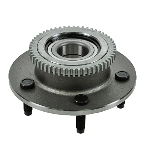 Front Wheel Hubs & Bearings Pair Set Of 2 For 00-01 Ram 1500 Truck 2Wd 5 Lug #TOP4