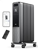 Dreo Radiador de Aceite 2000W, protección contra sobrecalentamiento