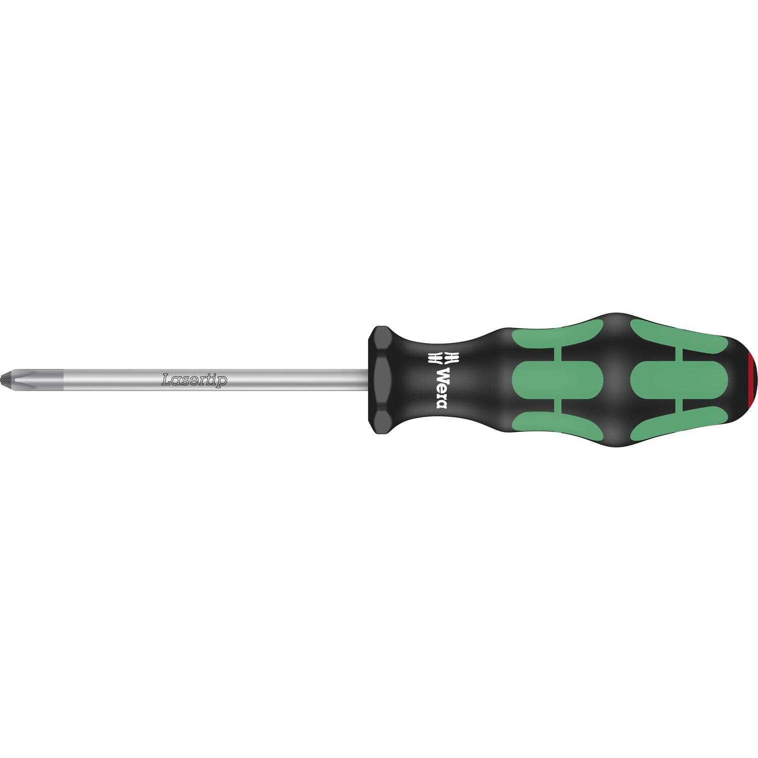 Wera 350 PH1 x 12in Kraftform Plus Phillips screwdriver, PH1 x 12 in.