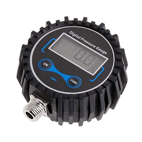 AGAATI Manómetro Digital para neumáticos, medidor de PSI de Aire, Monitor de presión de neumáticos para Coche y Motocicleta, Instrumentos y aparatos