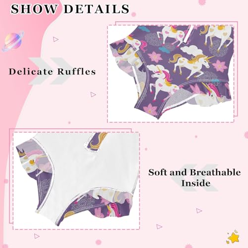 Image of Girls One Piece Swimsuits Long Sleeve Swimsuit Zipper Bathing Suits Swimwear