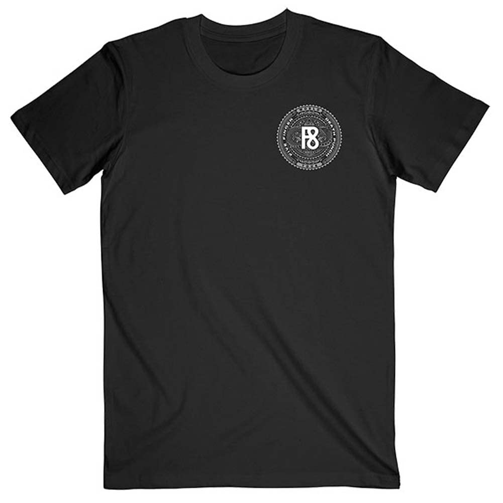 Five Finger Death Punch 'F8 World Tour 2020' (Black) T-Shirt (Small)