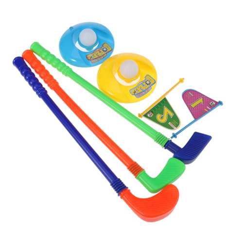 Toddmomy Interactive Boys and Set Hitting Mat Golf Toy Plastic Balls Preschool Games Toys Random