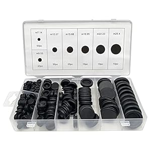 Explopur 170 stks rubberen doorvoertules assortiment firewall gat plug elektrische draad pakking set