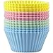 Wilton Round Silicone 12 Count Baking and Craft Cups, Pastel