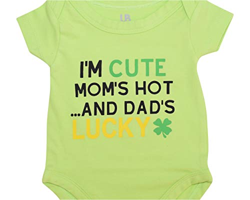Image of Baby Boys Girls One Piece Outfit Set Short Sleeve Bodysuit