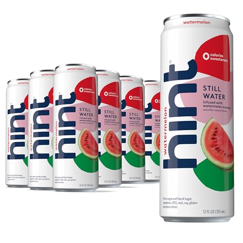 Hint Watermelon Water, 12oz, 12 cans