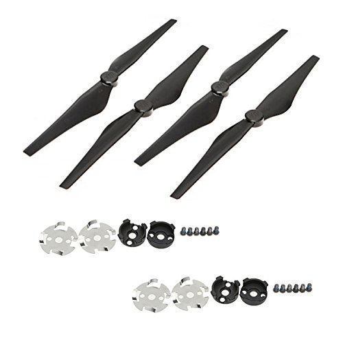 DJI 2 Pairs Inspire/E800 1345s Quick Release Propellers with Adapters(2CW+2CCW) - Genuine Part