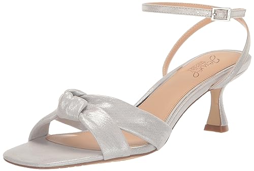 Jewel Badgley Mischka Valerie Open Toe Kitten Heels