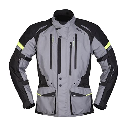 Modeka - Chaqueta textil Striker 2 gris/negro 2XL Cover