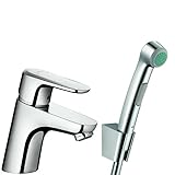 Komplett-Set für die Installation zuverlässig für eine Handbrause für Intimreinigung in den WC-Armatur mit einem Waschbecken